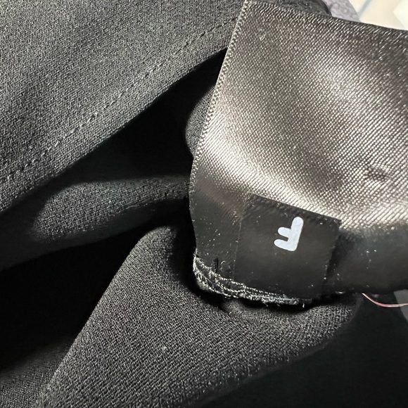 Lafayette 148 New York Black classy Blouse- Medium - Picture 9 of 9